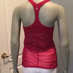 Lululemon red mesh cool racerback tank (6)